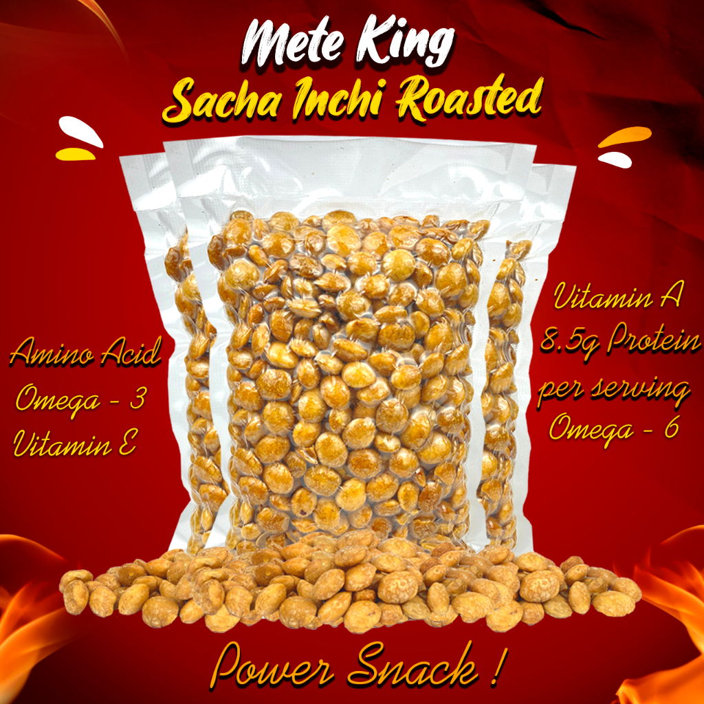 

Kacang sacha inchi 1kg matang roasted oven panggang healty food gurih asin original