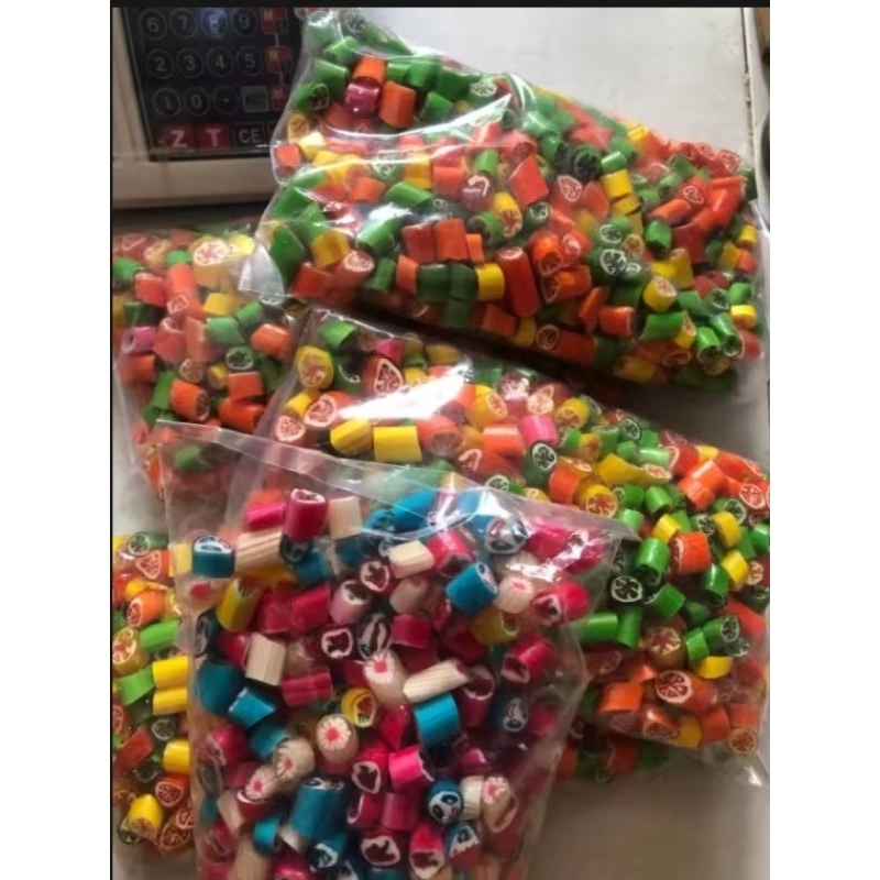 

Permen Sticky Candy Mix Viral Tiktok Kemasan 1kg