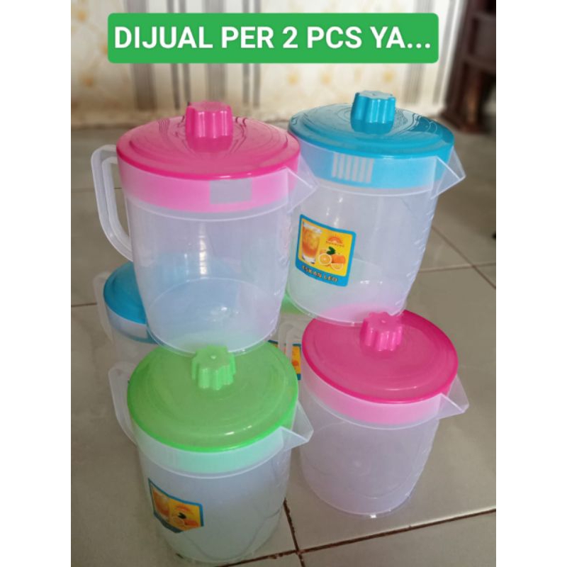 2PCS TEKO PLASTIK / TEKO AIR / TEKO KECIL / TEKO PLASTIK TEBAL