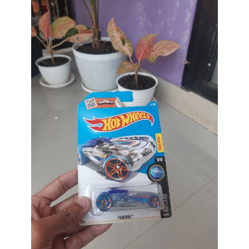 Hotwheels Pharodox Blue ( transparan )