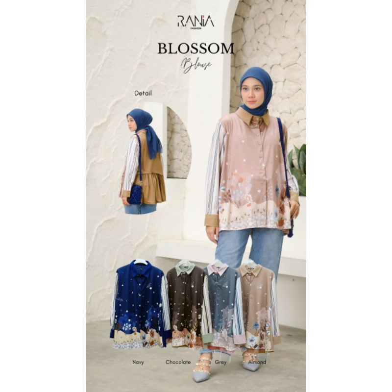 Blossom Shirt by ZR Fashion/ Rania Fashion