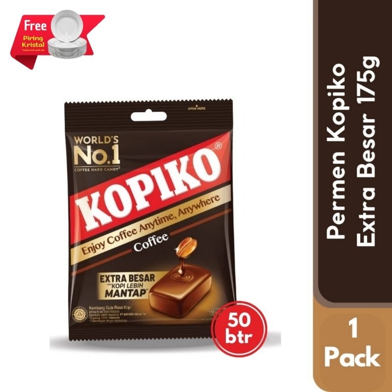 

KOPIKO Permen Rasa Kopi 1 Pack (175g x 50btr)