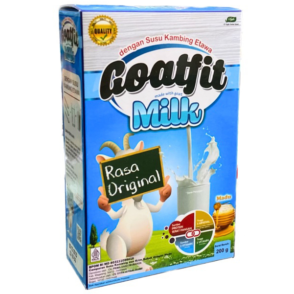 

SUSU KAMBING ETA BUBUK GOATFIT MILK / CAMPURAN SUSU KAMBING DAN KRIM BUBUK (200GR)