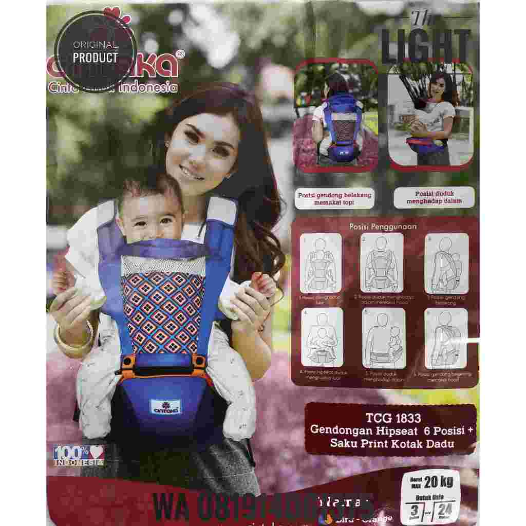 Hipseat Gendongan Bayi CINTAKA