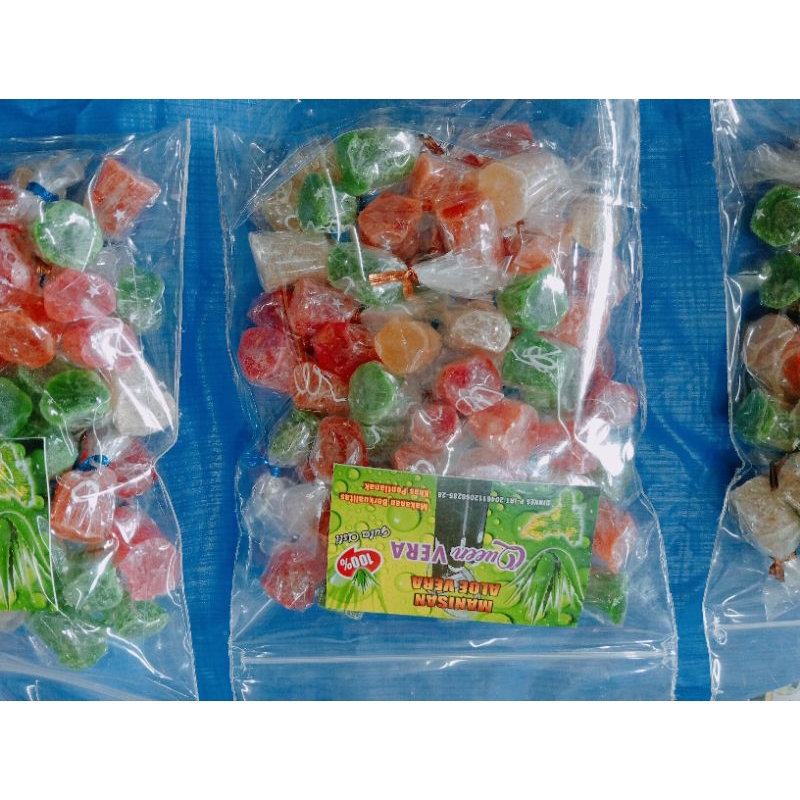 

manisan lidah buaya khas pontianak