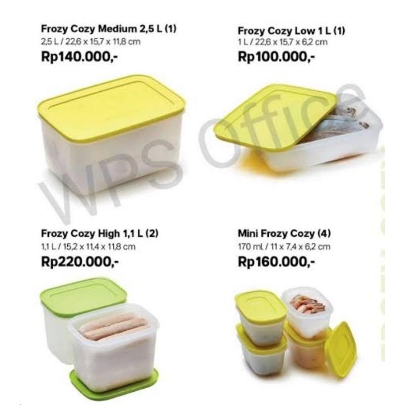 Frozy Cozy Low , Frozy cozy High , Frozy cozy Medium
