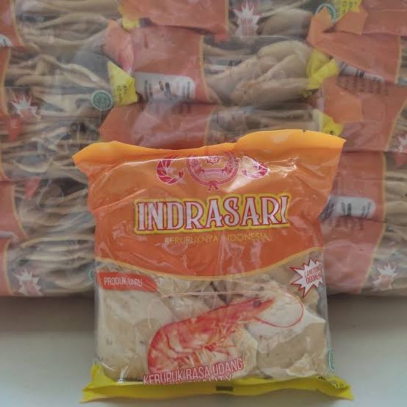 

[COD!!] TERMURAH LERUPUK UDANG ASLI INDRAMAYU INDRASARI 1BAL 20 PCS