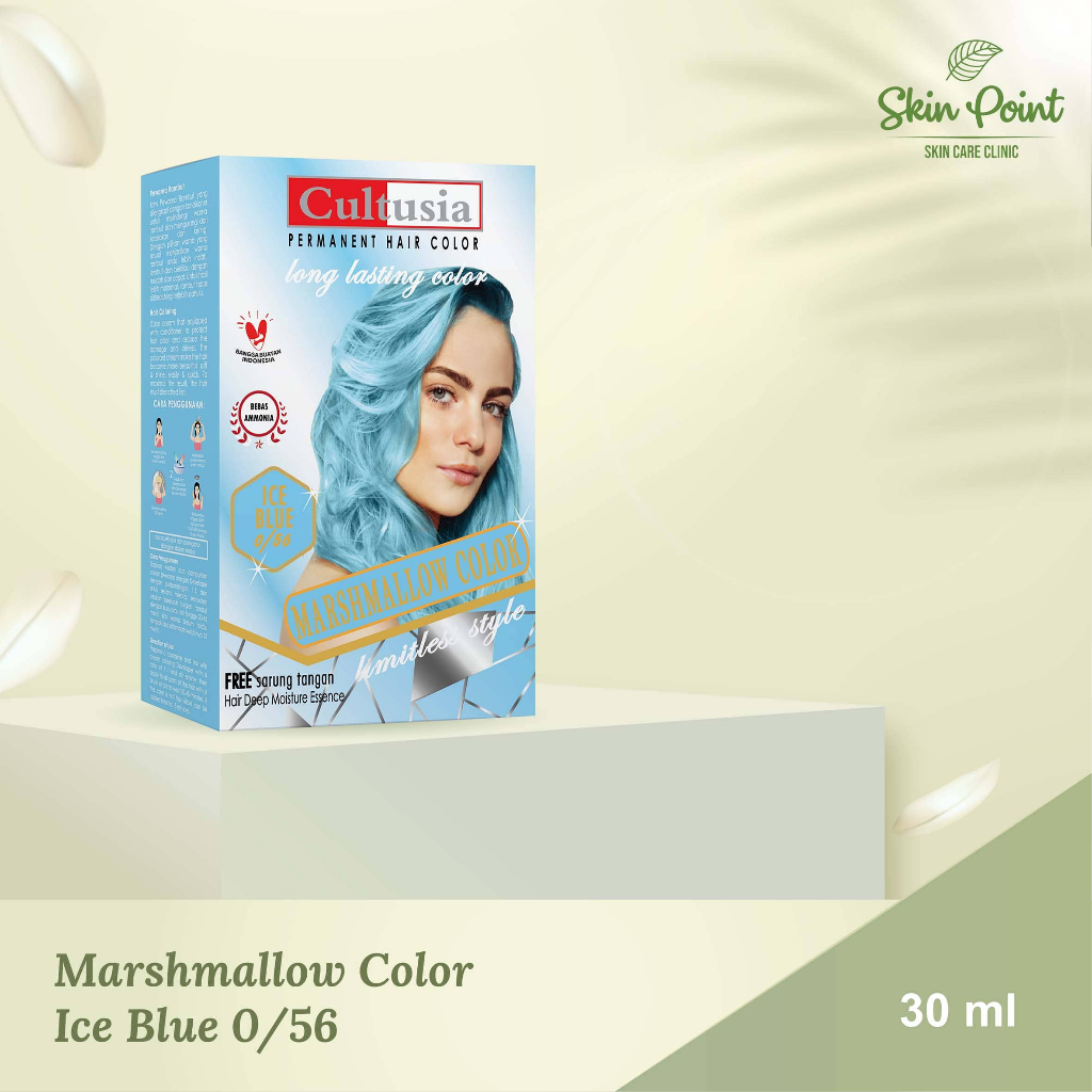 Cultusia Hair Marshmallow Color Ice Blue 0/56 30ml