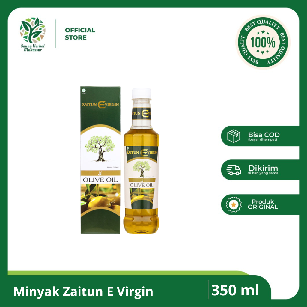 

EVIRGIN - Minyak Zaitun Extra Virgin Olive Oil 350 ml