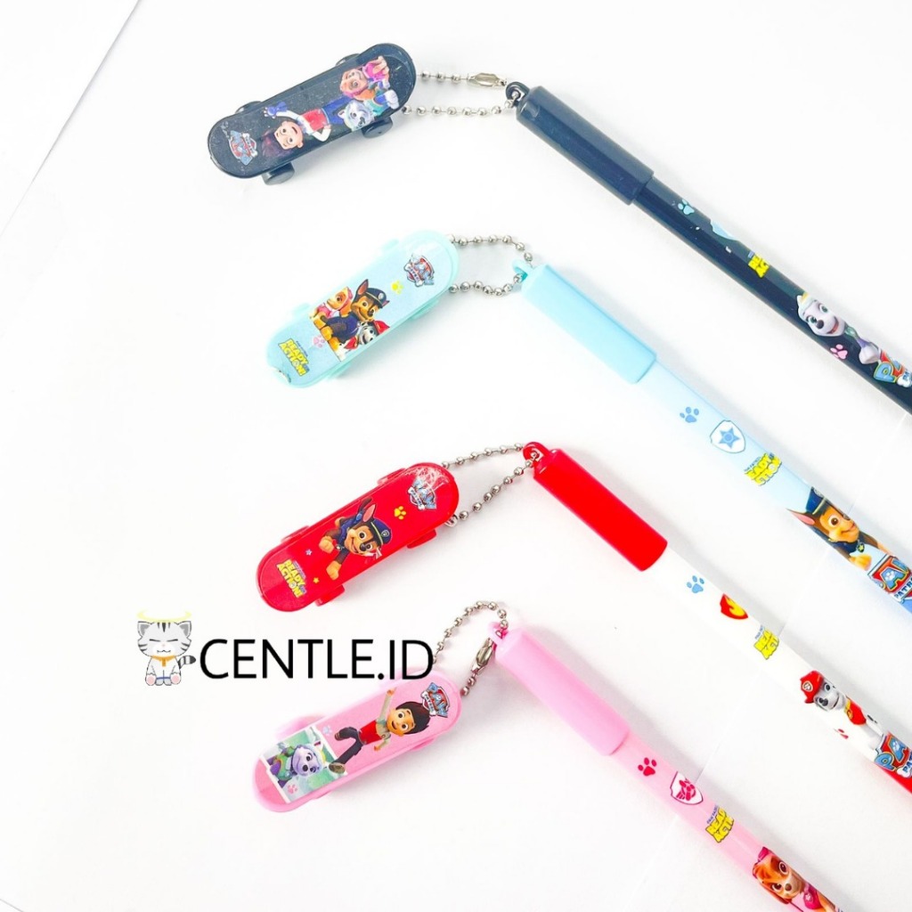 

CENTLE,ID PULPEN GANTUNGAN SKATEBOARD PAW PATROL PG-1034 ALAT TULIS SEKOLAH