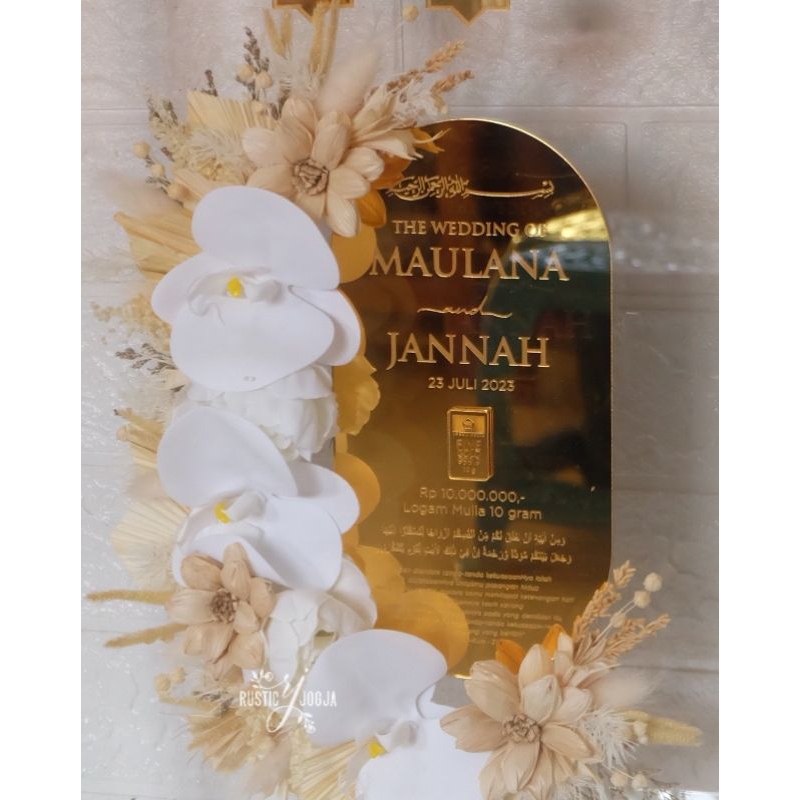 PIGURA MAHAR JANNAH SERIES/PIGURA MAHAR/PIGURA MAHAR PERNIKAHAN/PIGURA MAHAR LM/PIGURA MAHAR MURAH