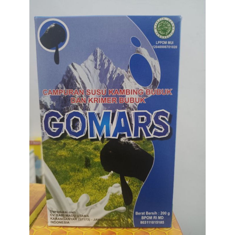 

GOMARS |GRATIS 1sachet | SUSU GOMARS | SUSU KAMBING ETAWA | #BESTSELLER