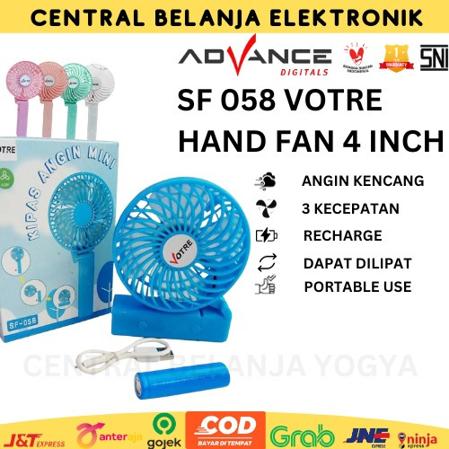 KIPAS ANGIN MINI PORTABLE VOTRE SF05B / KIPAS TANGAN GENGGAM VOTRE SF05B / KIPAS PORTABLE VOTRE  SF0