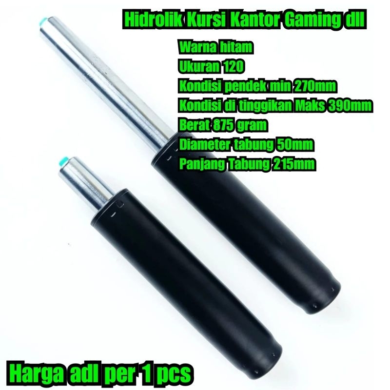 Hidrolik kursi kantor 120 pegas kaki tengah kursi kantor gaming dll cagak kursi gaming kantor dll