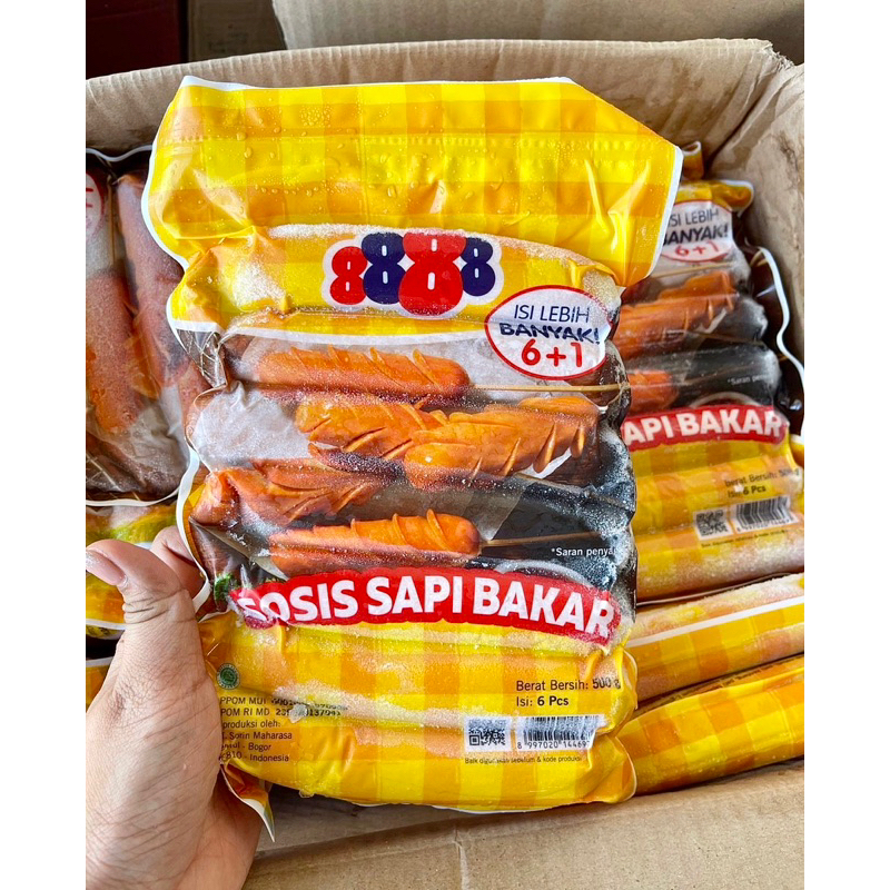 8888 SOSIS/SOSIS BAKAR/BURGER/BEEF BURGER