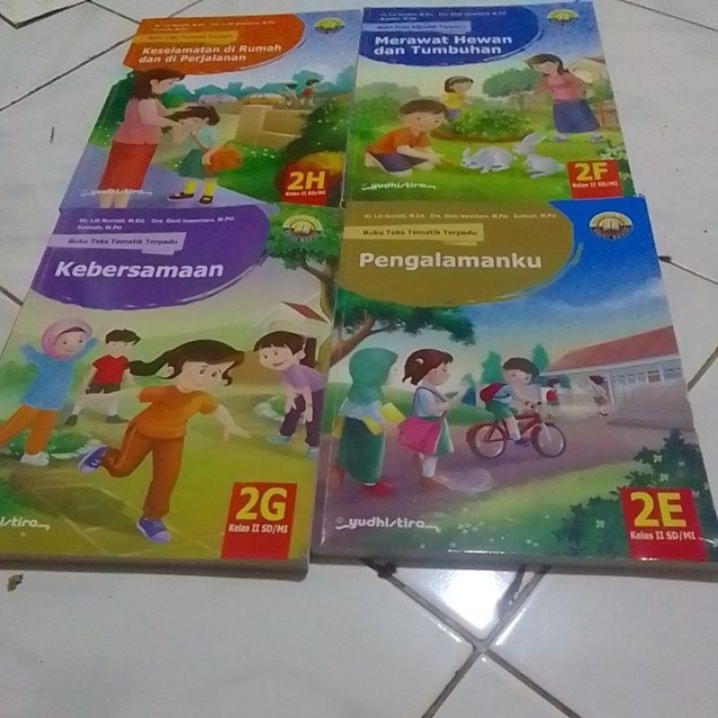 Buku Teks Tematik kelas 2 SD / Yudhistira