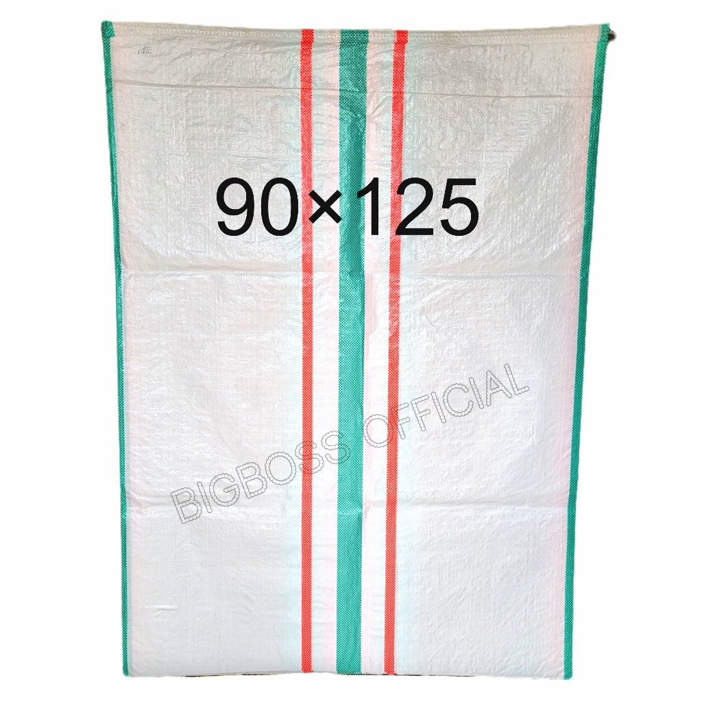 5 Lembar Karung Plastik 90x125cm Kargo Packing Barang 150Kg Polyester Baru Merk HOKI Mantul Tebal Pa