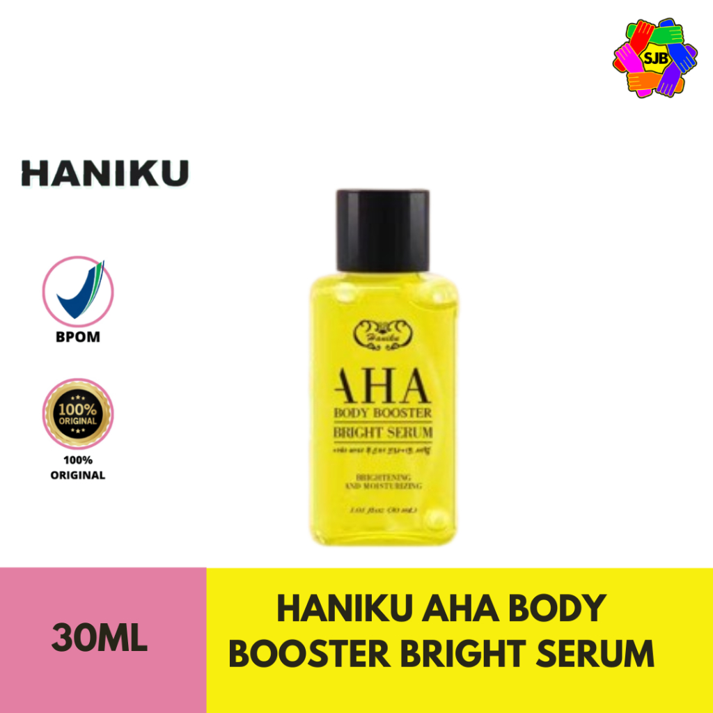 HANIKU AHA BODY BOOSTER BRIGHT SERUM BPOM / AHA BODY SERUM