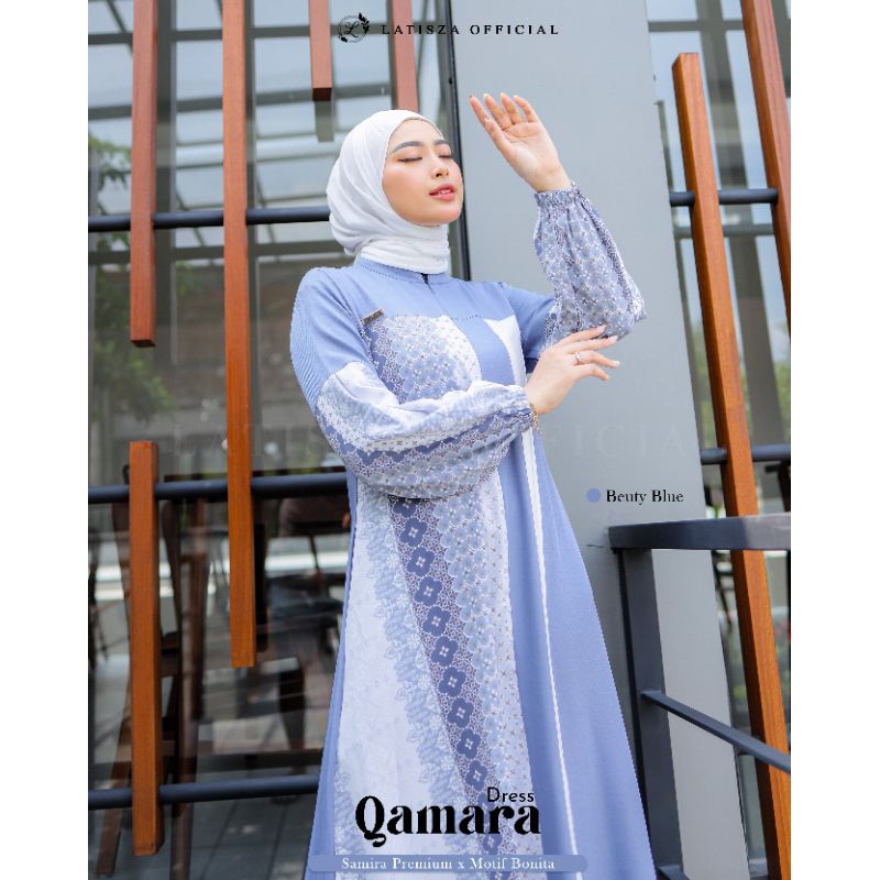 QAMARA DRESS MOTIF LATISZA NEW