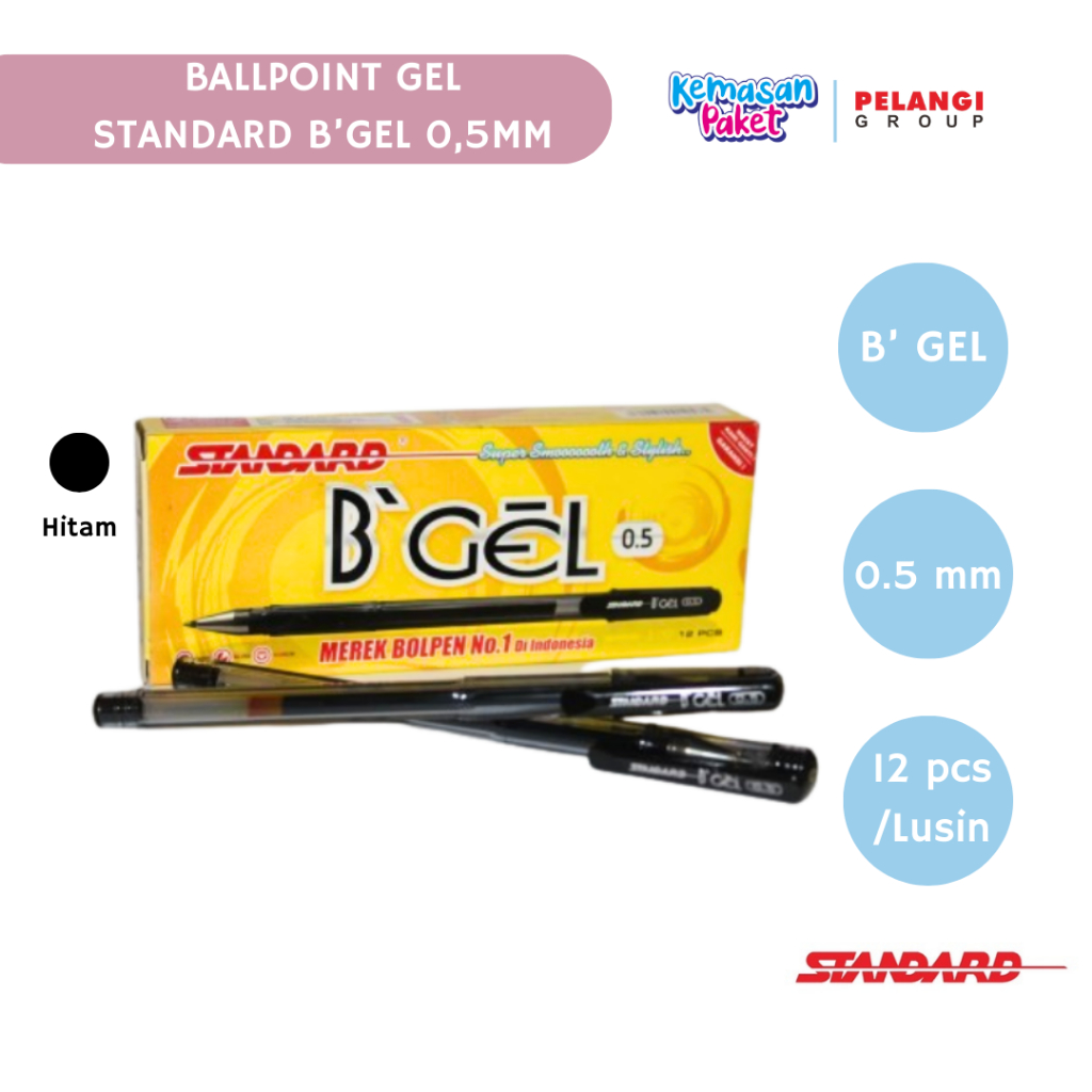 

Ballpoint STANDARD B'GEL - 0,5 H