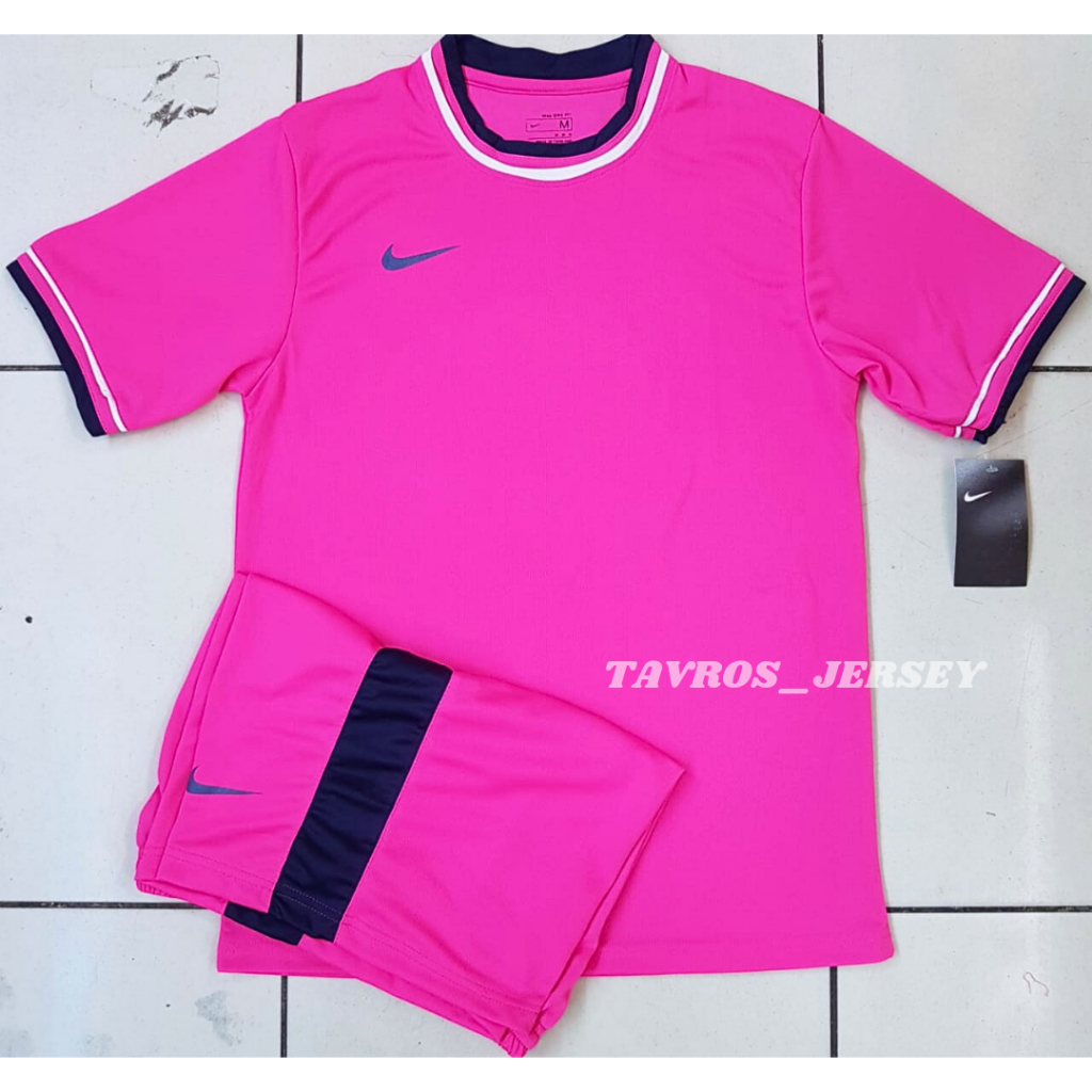 SETELAN FUTSAL DEWASA NIKE TERBARU JERSEY TIM SEPAK BOLA PINK STABILO FANTA DRI-FIT LOKAL TIMNAS M-X