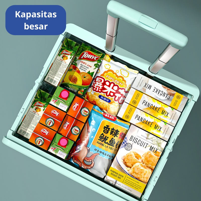 TBK Keranjang Koper Trolley Troli Lipat Keranjang Belanja Tangga Pet Stroller Trolley Keranjang