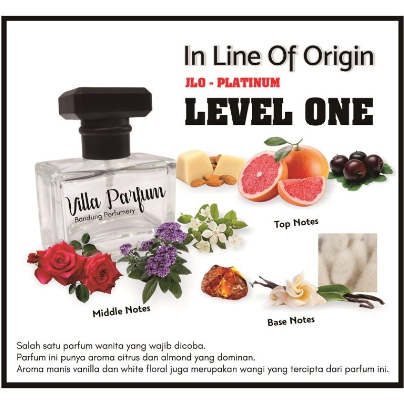 Parfum JLO PLATINUM - (LEVEL ONE)villaparfum