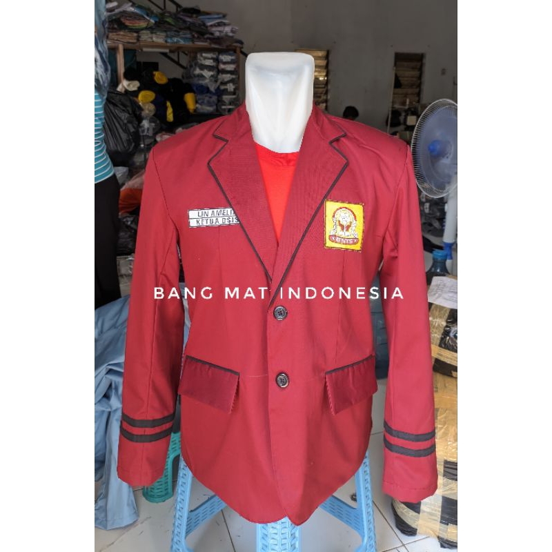 Jas Almamater Osis, SMP, SMA, SMK, Jas Osis Organisasi, Jas Nikah, Jas Polos, Jas Ponpes, Jas Fakult