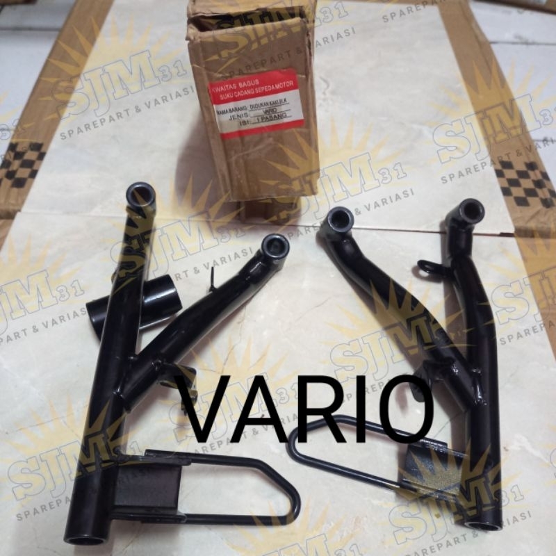 Kedudukan footstep belakang Vario