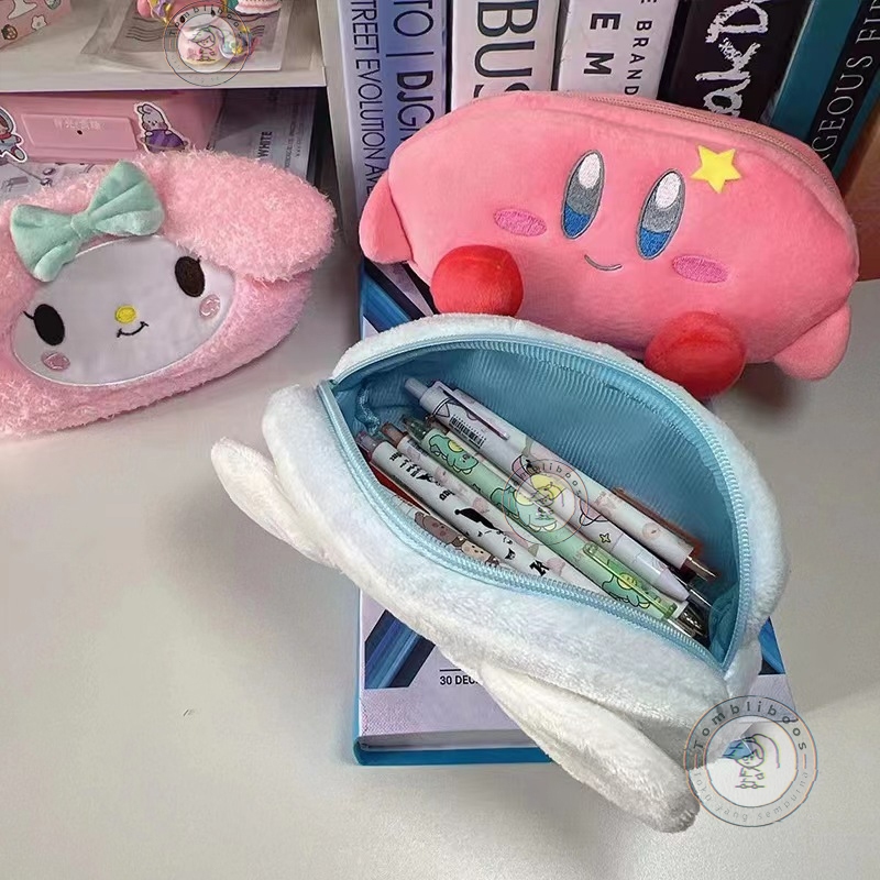 

Large Capacity Cute Pen Bag Pink Pencil Case Student School Pencil Bags for Girl Study Stationery School Supplies