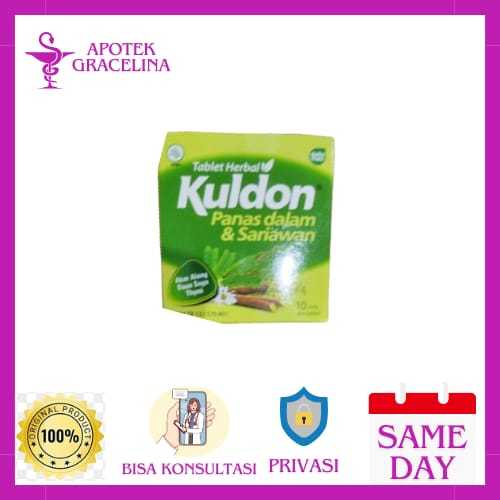 Obat sariawan/ Kuldon Sariawan 650 mg 4 Tablet