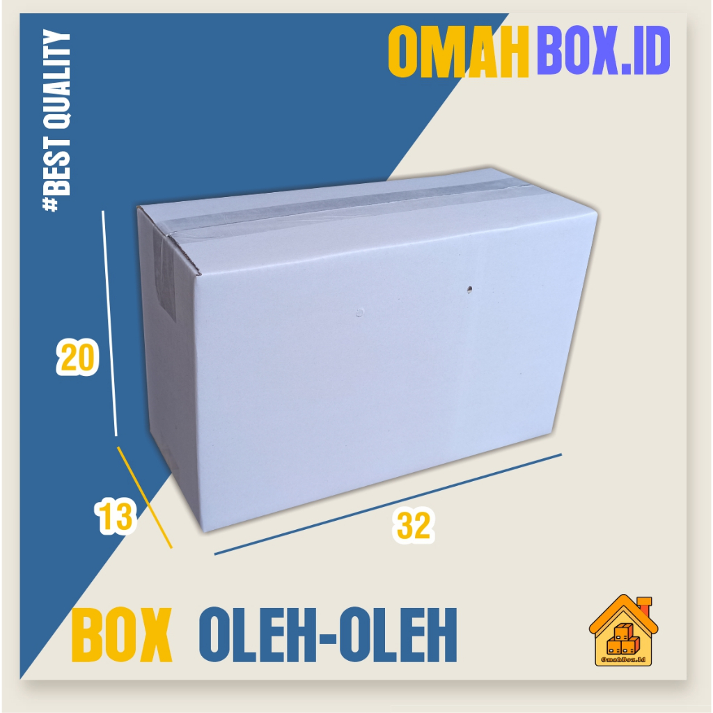 

kardus Oleh Oleh 32x13x20cm box kripik tempe isi10/boxpolos/boxpaking/boxkarton
