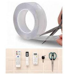 

Double Tape Perekat No Trace Washable - Double Tape Transparan