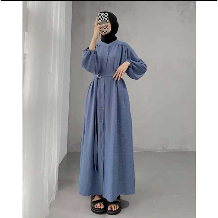 Gamis wanita modis elegan pakaian remaja dewasa baju gamis wanita terbaru