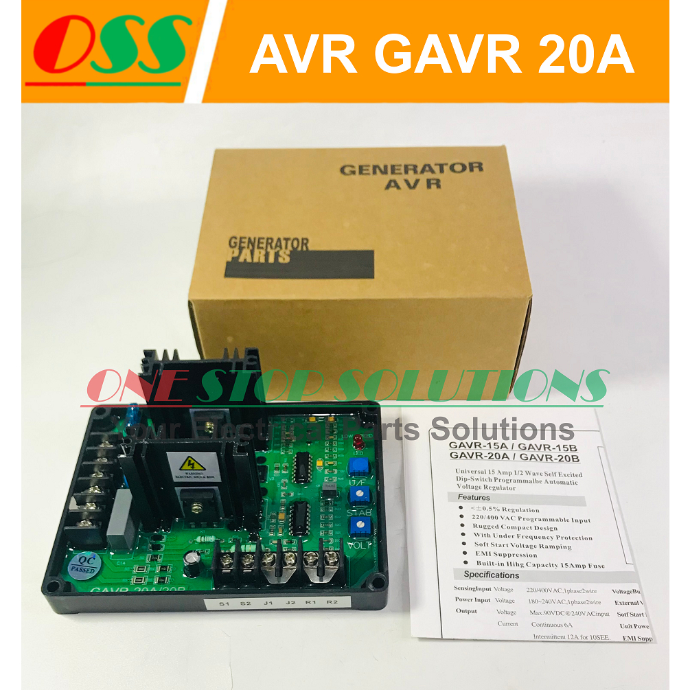 AVR GENSET GAVR 20A / AVR GENERATOR 20A