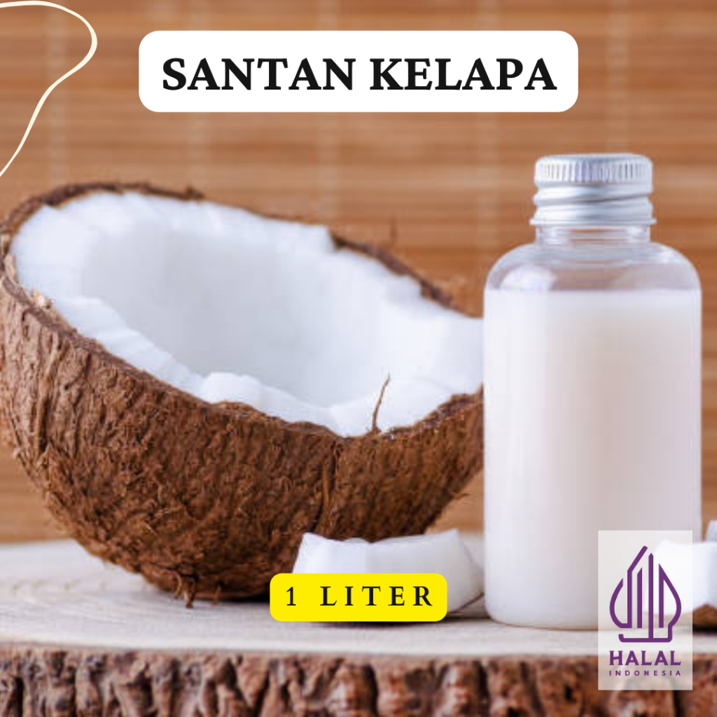 

Santan Kelapa Fresh 1 liter (1 Kelapa)