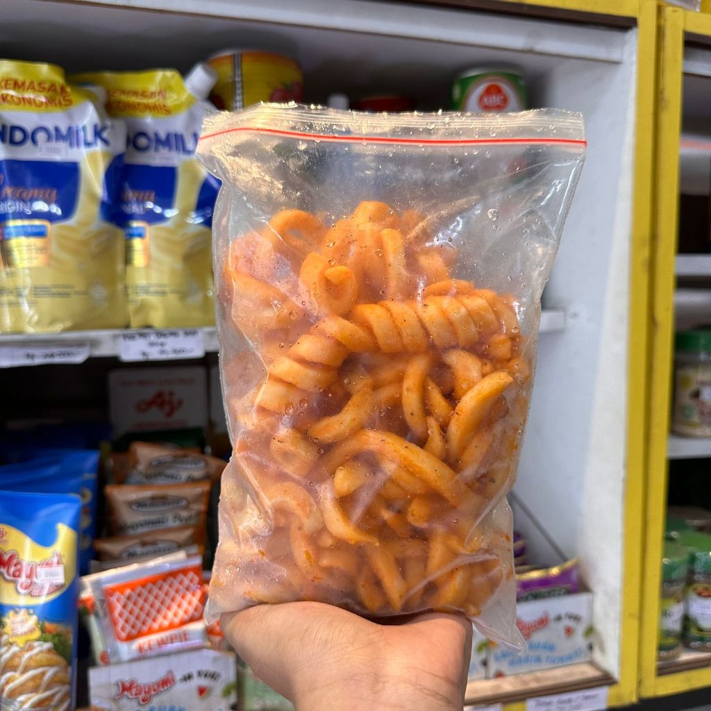 

mc cain food kentang spiral/curly 450g