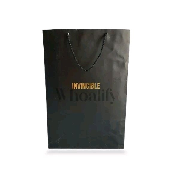

Paperbag / Shopping Bag Invincible Black Authentic