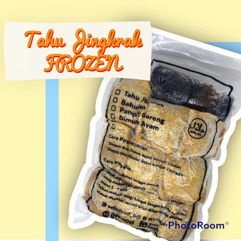 

Tahu Jingkrak Frozen Isi 10 Pcs + Sambel Cocolan