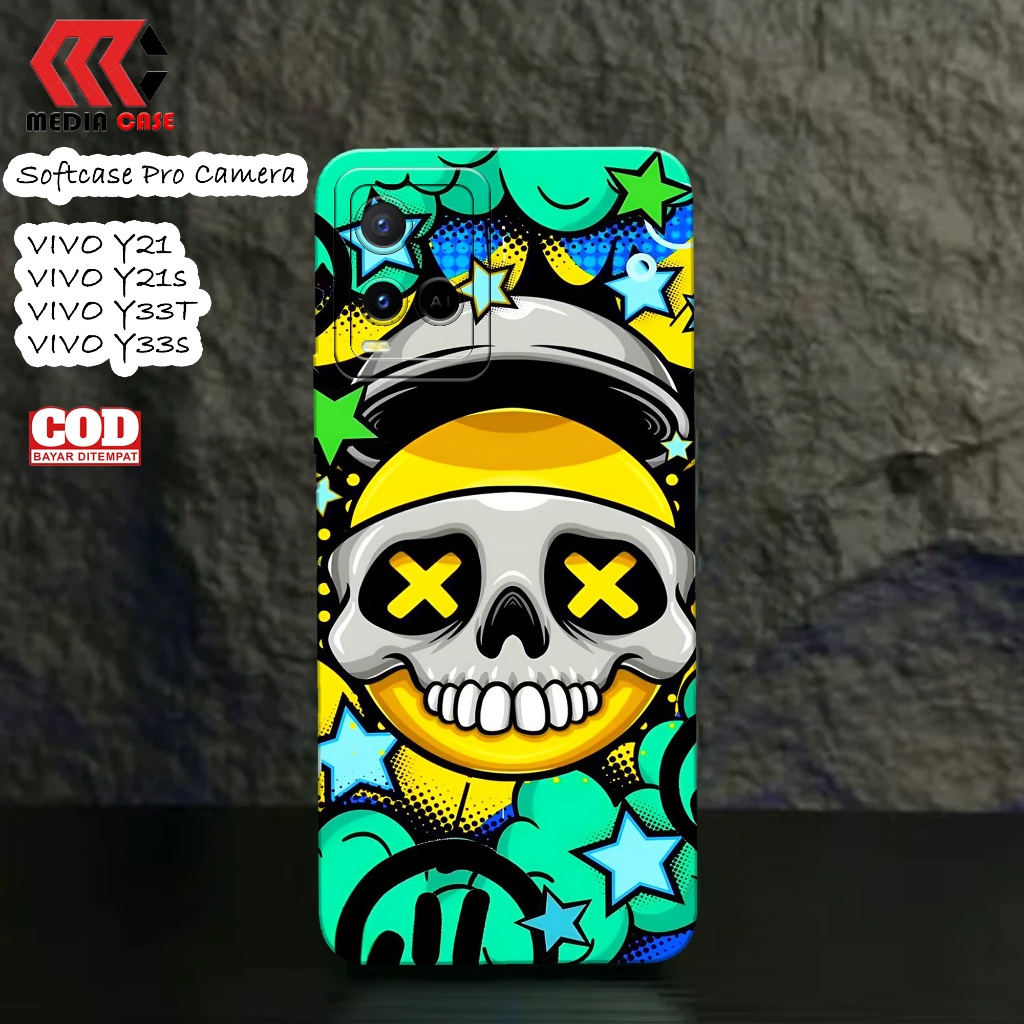 Case VIVO Y21 / Y21s / Y33T / Y33s Terbaru - Motif Case Grafiti - Casing VIVO Y21 / Y21s / Y33T / Y3
