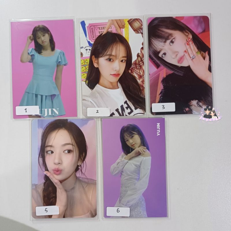 OFFICIAL PHOTOCARD YUJIN - IVE IZONE
