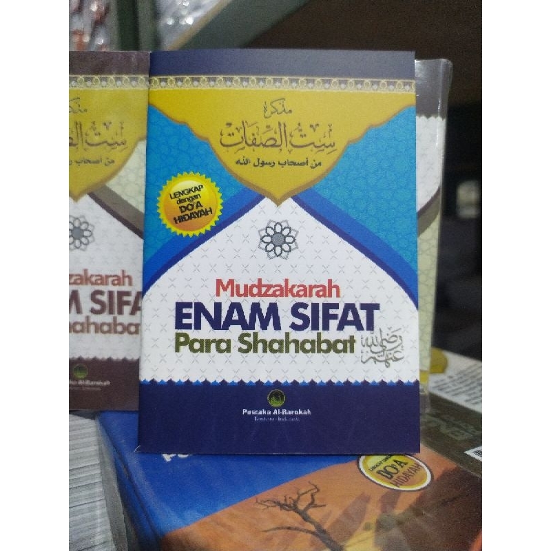 6 Sifat Sahabat saku lengkap dengan Doa hidayah dan ijtima