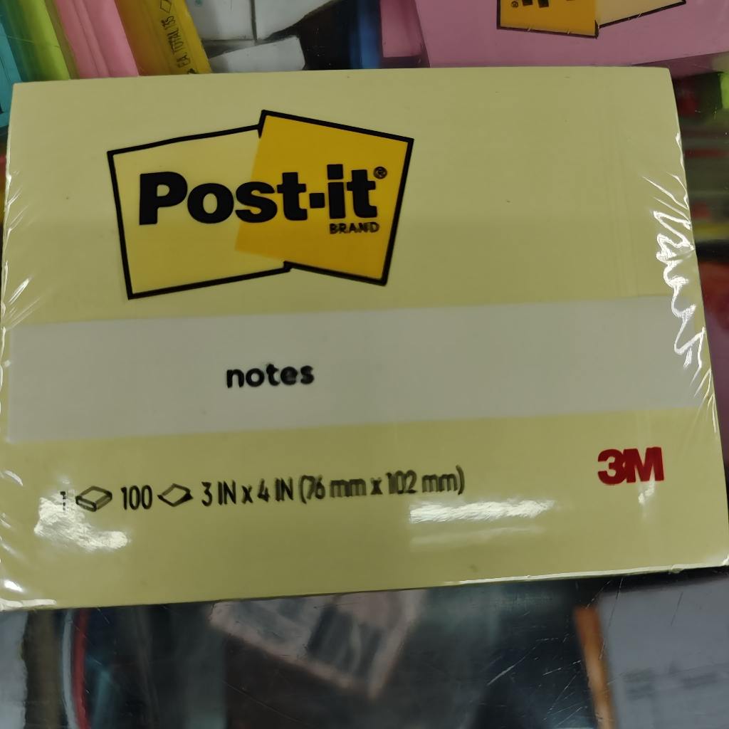 

Post It / Sticky notes 657 3M Kuning (1 Pad)