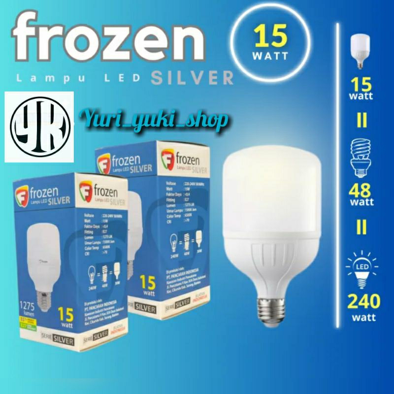 lampu murah led Frozen 15 watt