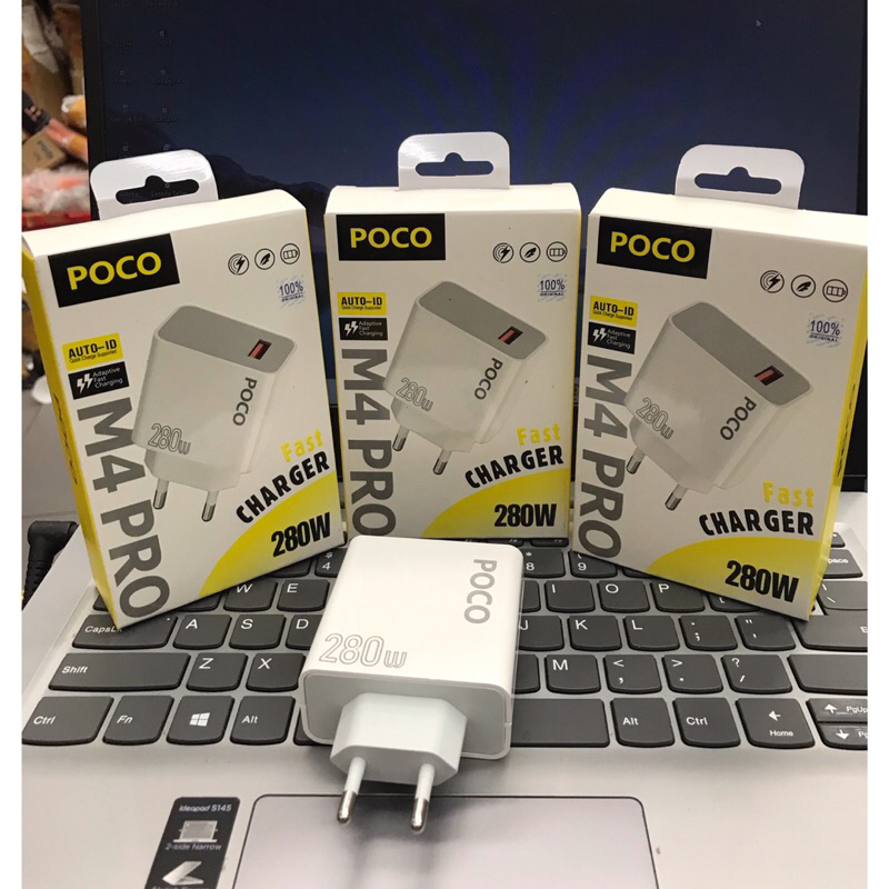 Batok Ori 100% POCO M4 PRO 280W Support FastCharging