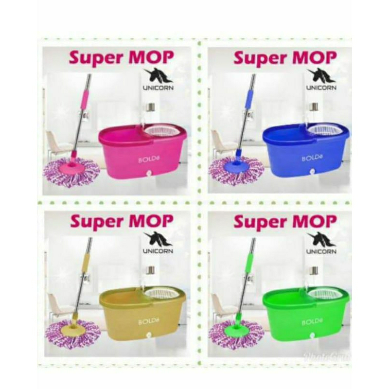 Bolde MOP asli super mop Kain Pel Lantai