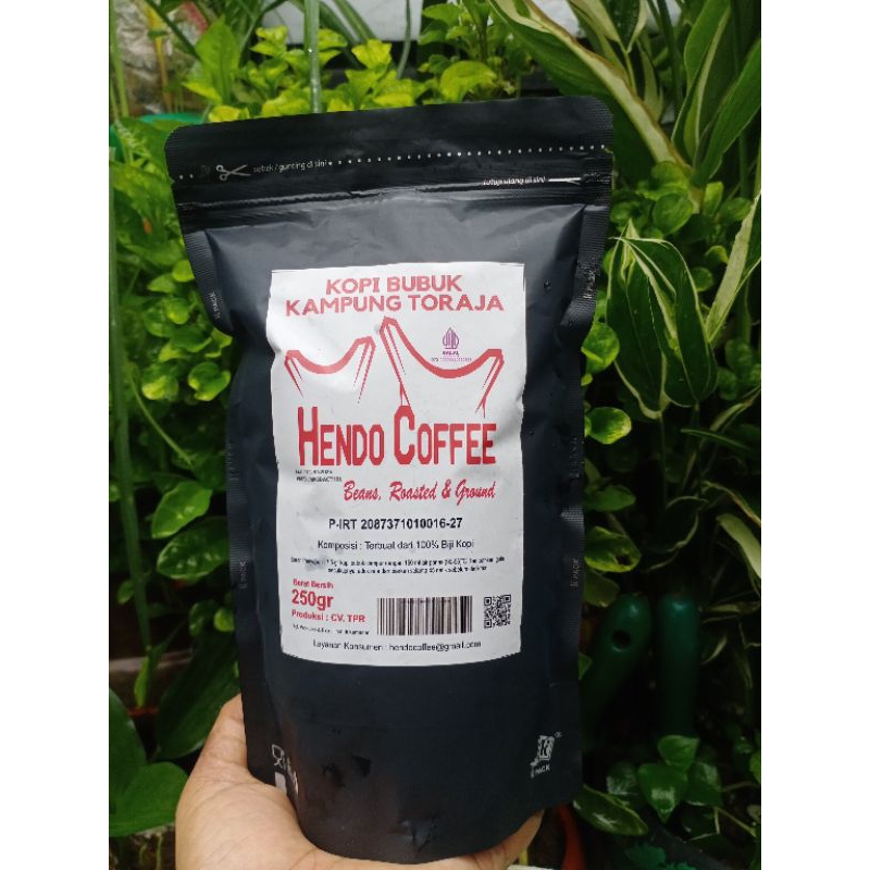 

Kopi bubuk Toraja Robusta 250gr