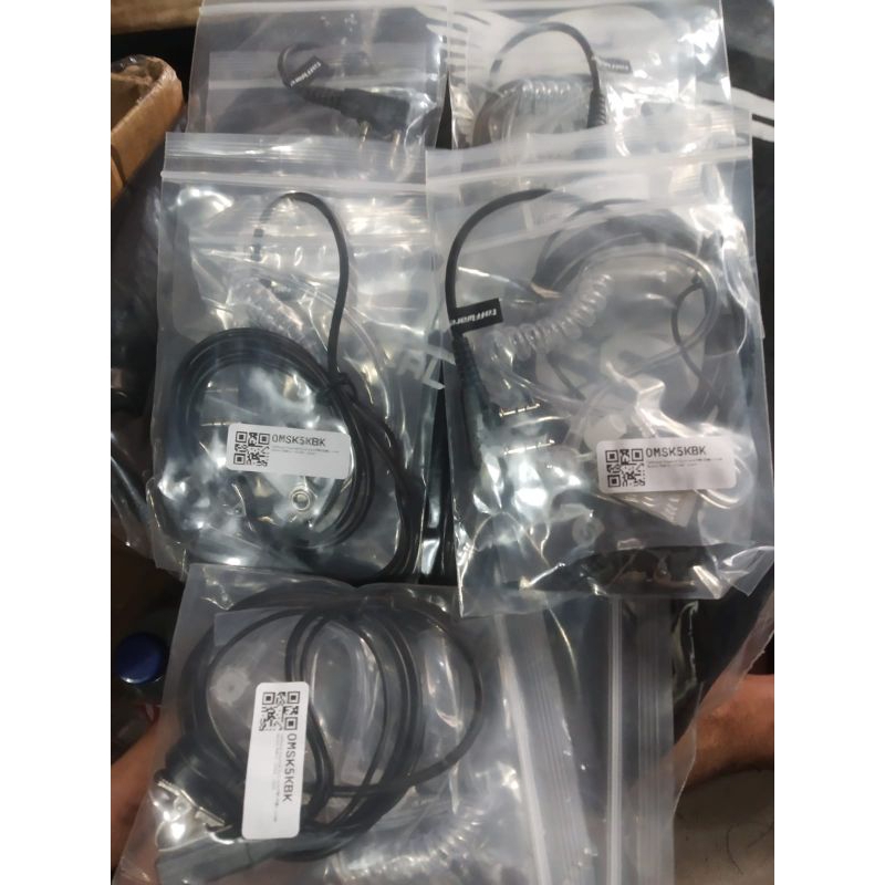 Headset Earphone HT WLAN Paspampres Style FBI Walkie Talkie