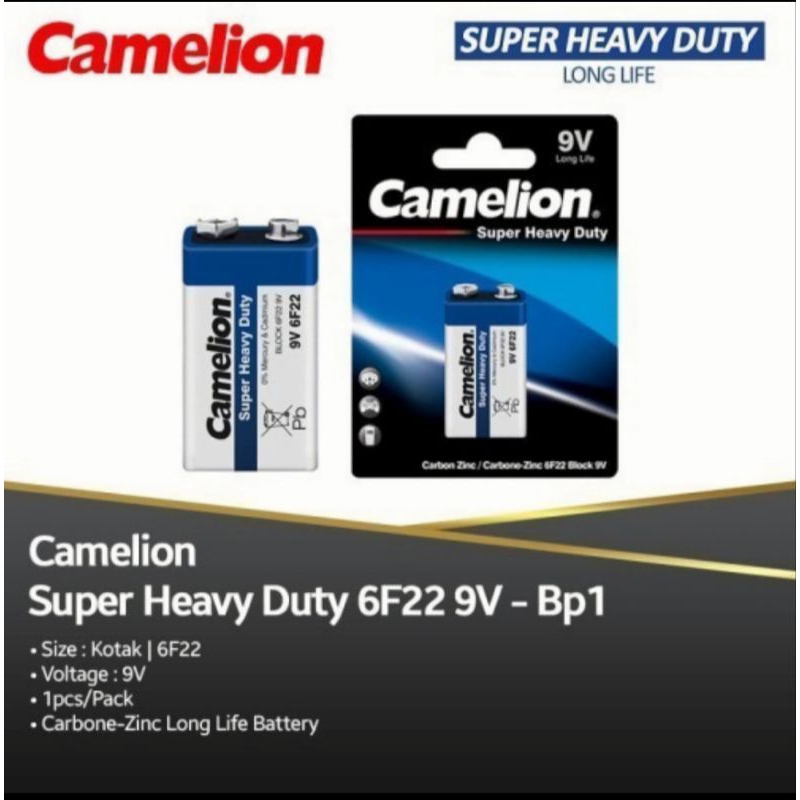 Baterai 9 Volt Camelion