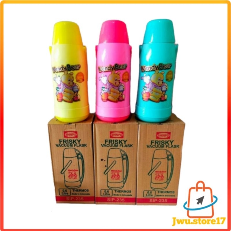Termos Air Panas 0.6 Liter Thermos Mini Shinpo Frisky SIP-235